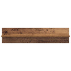 Estante de pared 2 pcs Madera Vieja 80 x 11,5 x 18 cm