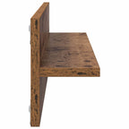 Estante de pared 2 pcs Madera Vieja 80 x 11,5 x 18 cm
