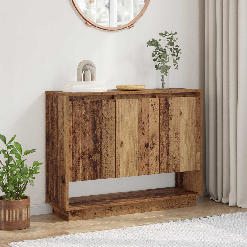 Aparador Madera vieja 97 x 29 x 75 cm Madera de ingeniería