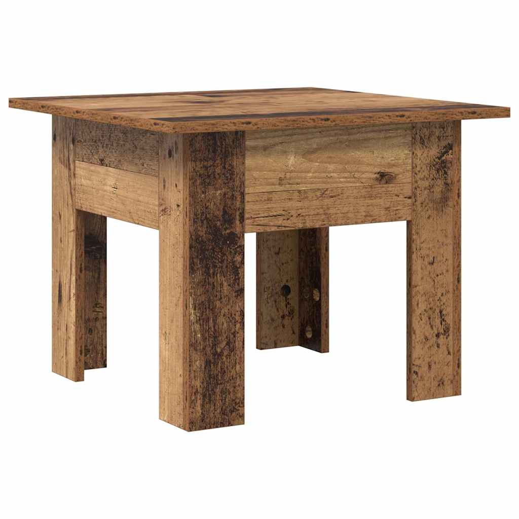 Mesa de Café Madera vieja 55 x 55 x 42 cm Madera de ingeniería