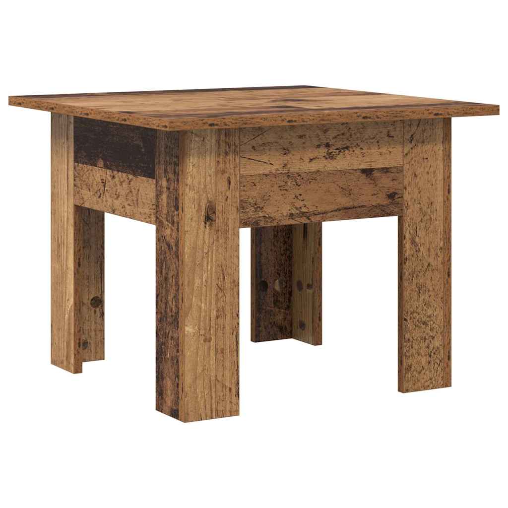Mesa de Café Madera vieja 55 x 55 x 42 cm Madera de ingeniería