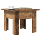 Mesa de Café Madera vieja 55 x 55 x 42 cm Madera de ingeniería
