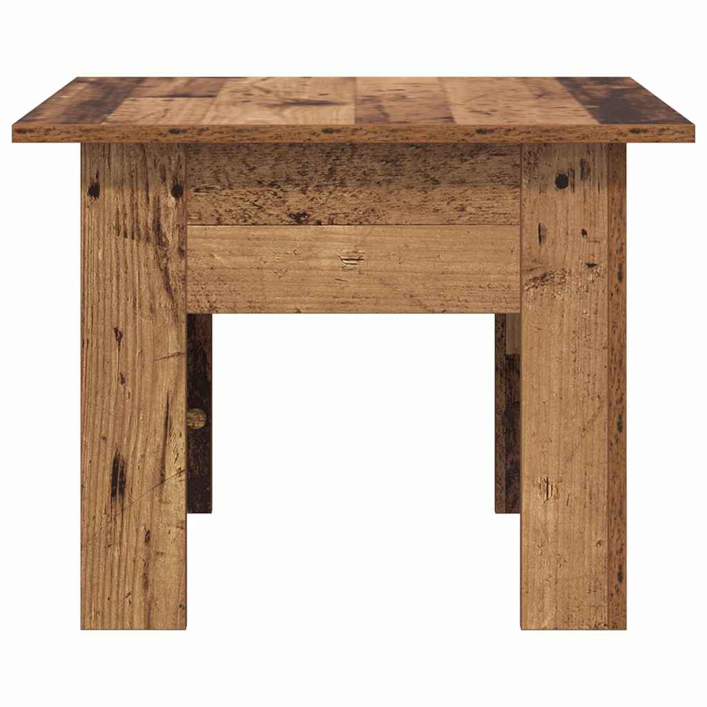 Mesa de Café Madera vieja 55 x 55 x 42 cm Madera de ingeniería