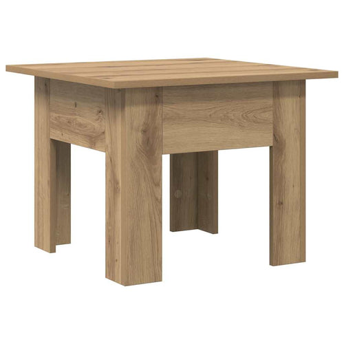 Mesa de Café Roble artesanal 55 x 55 x 42 cm