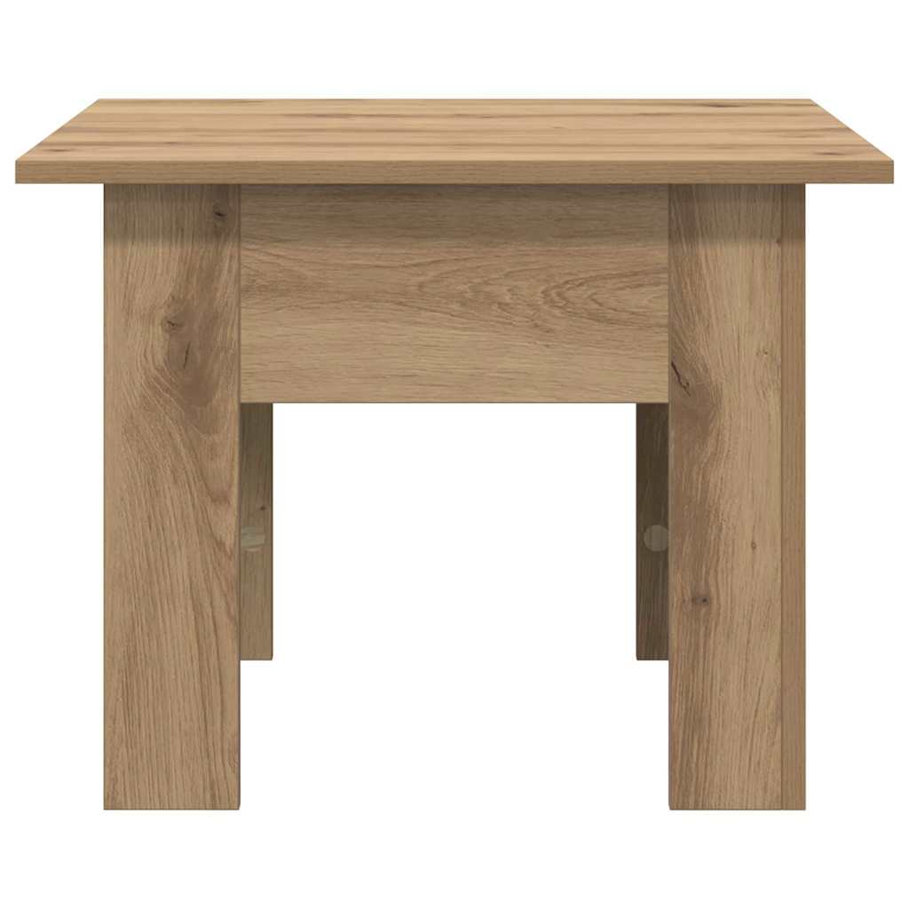 Mesa de Café Roble artesanal 55 x 55 x 42 cm