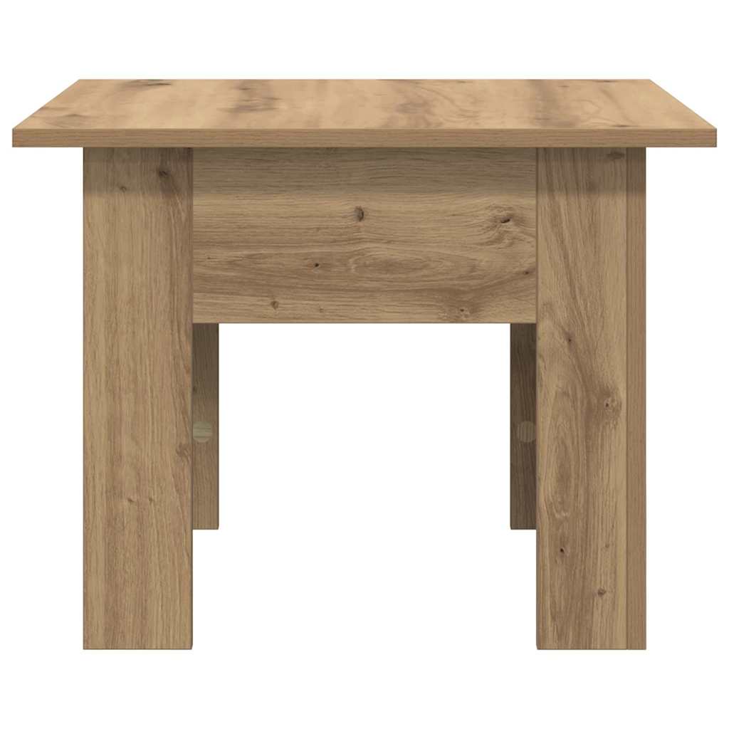 Mesa de Café Roble artesanal 55 x 55 x 42 cm