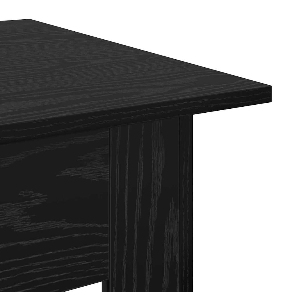 Mesa de Café Roble Negro 55 x 55 x 42 cm Madera de ingeniería