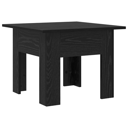 Mesa de Café Roble Negro 55 x 55 x 42 cm Madera de ingeniería