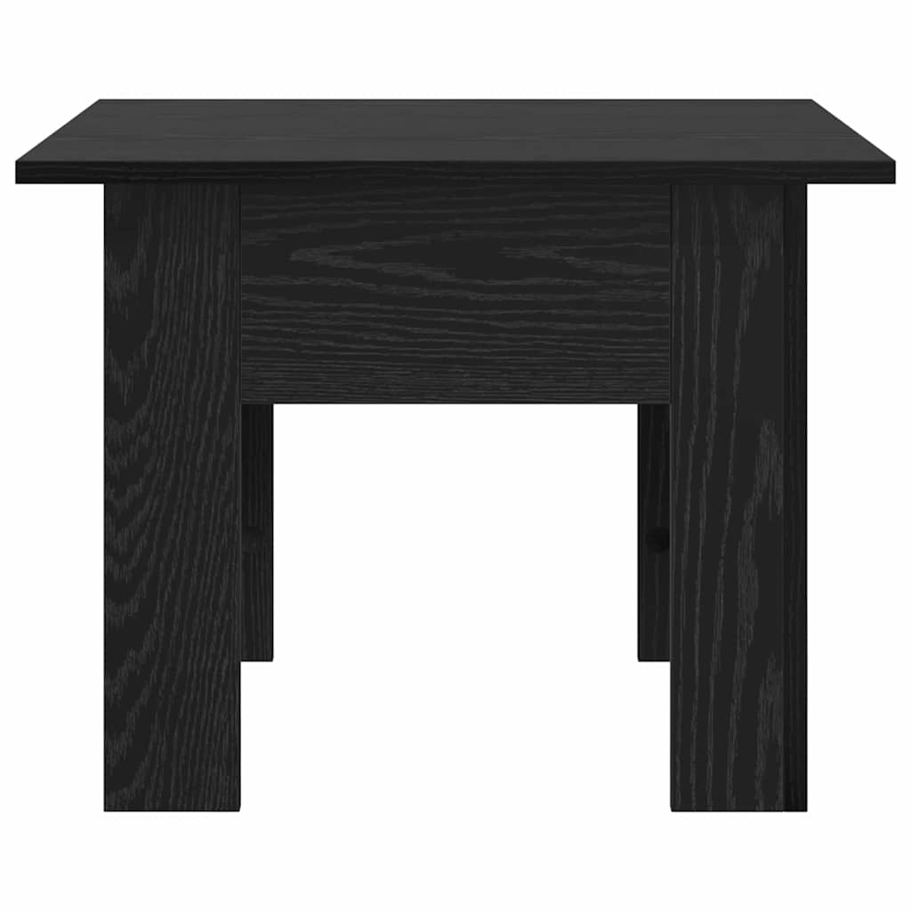 Mesa de Café Roble Negro 55 x 55 x 42 cm Madera de ingeniería