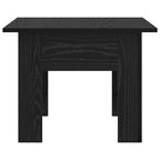 Mesa de Café Roble Negro 55 x 55 x 42 cm Madera de ingeniería