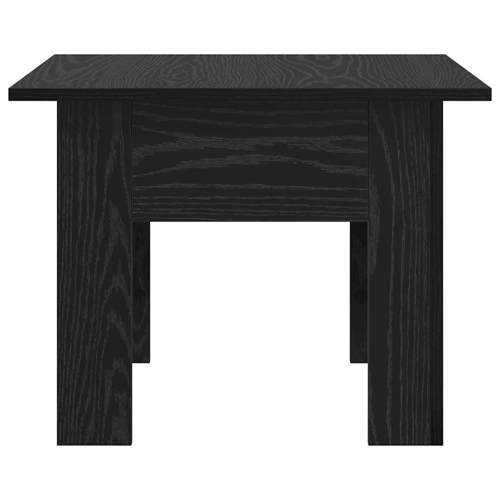 Mesa de Café Roble Negro 55 x 55 x 42 cm Madera de ingeniería