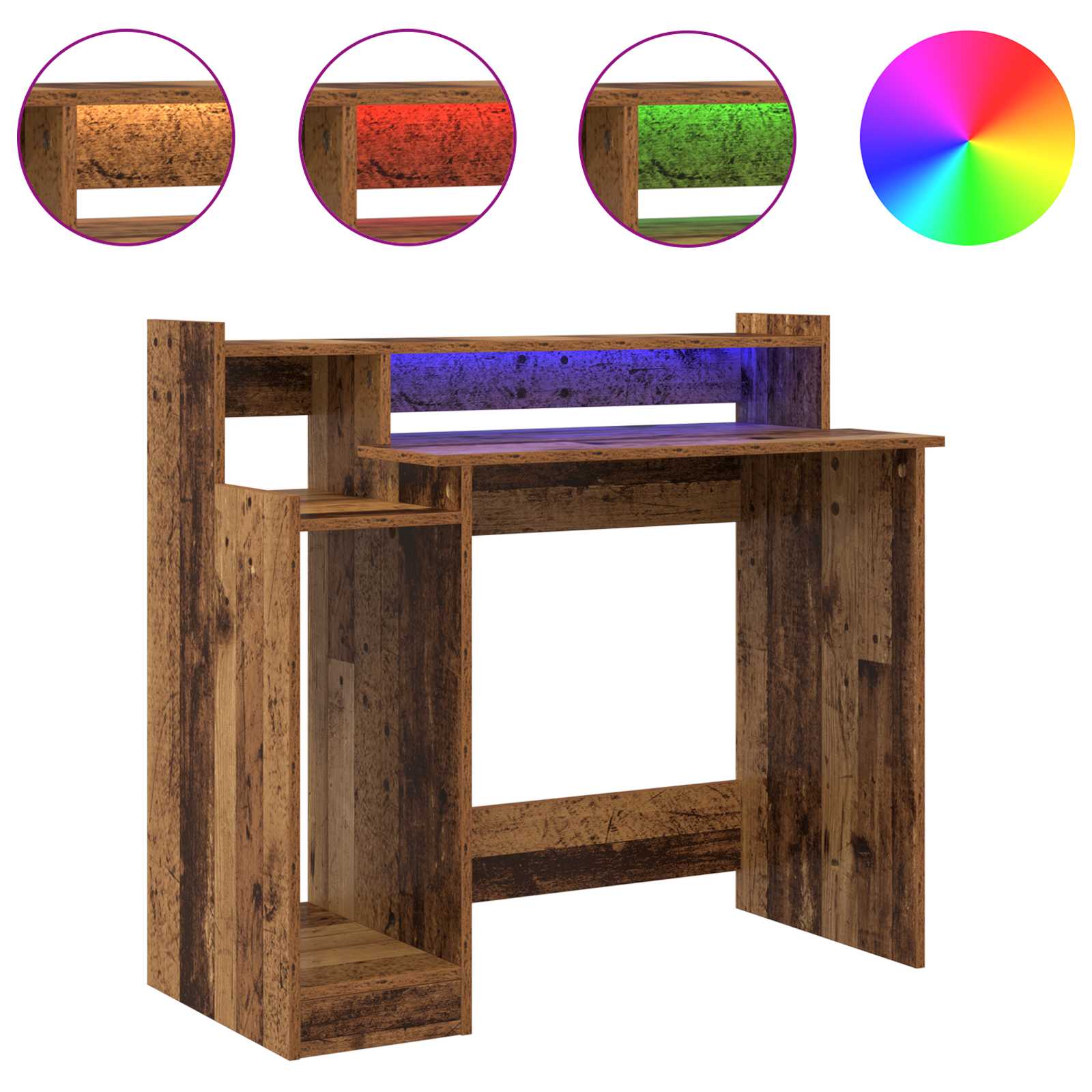 Escritorio Madera vieja 97 x 45 x 90 cm Madera de ingeniería