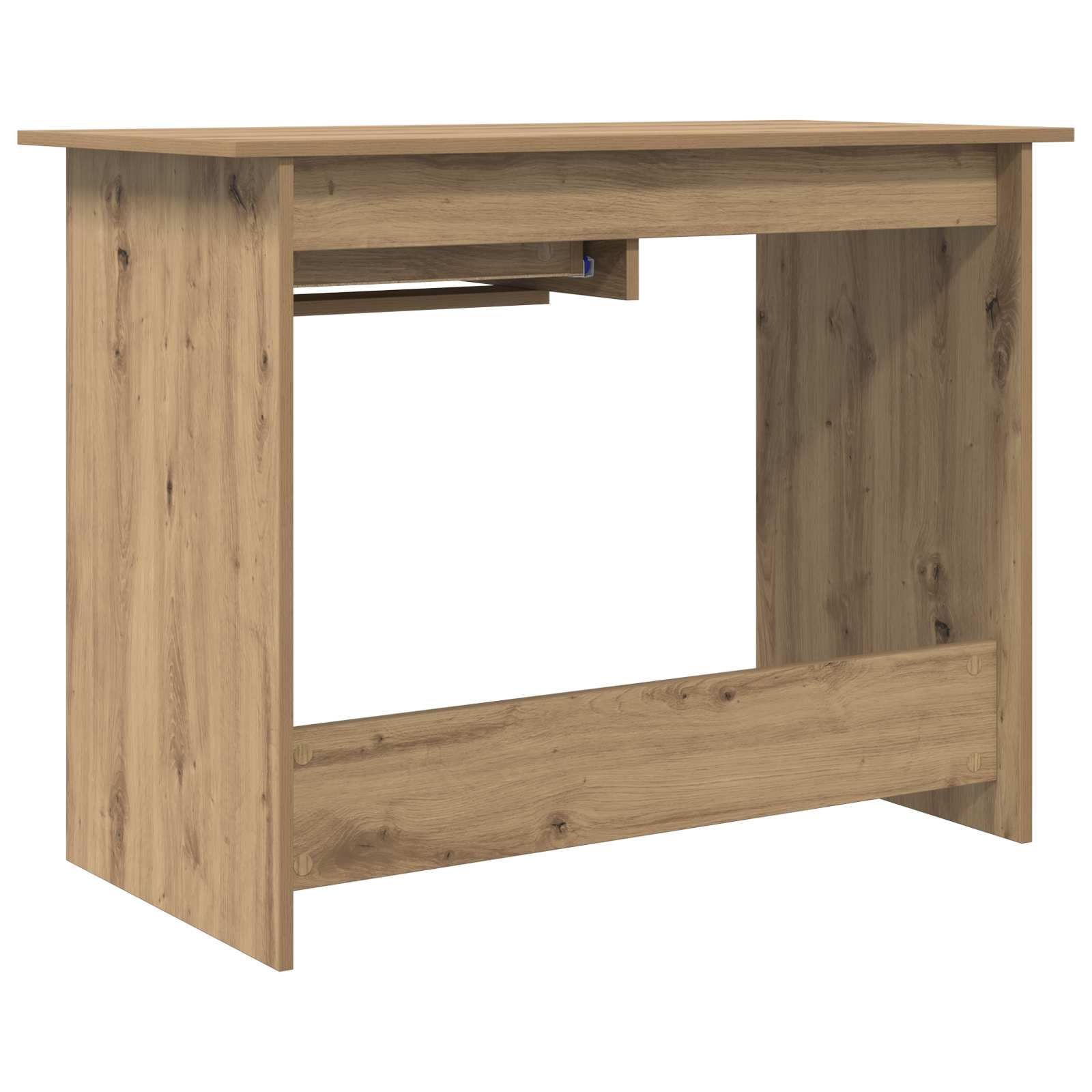 Escritorio con cajón Roble artesanal 100 x 50 x 76 cm