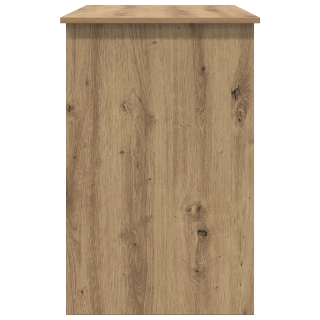 Escritorio con cajón Roble artesanal 100 x 50 x 76 cm