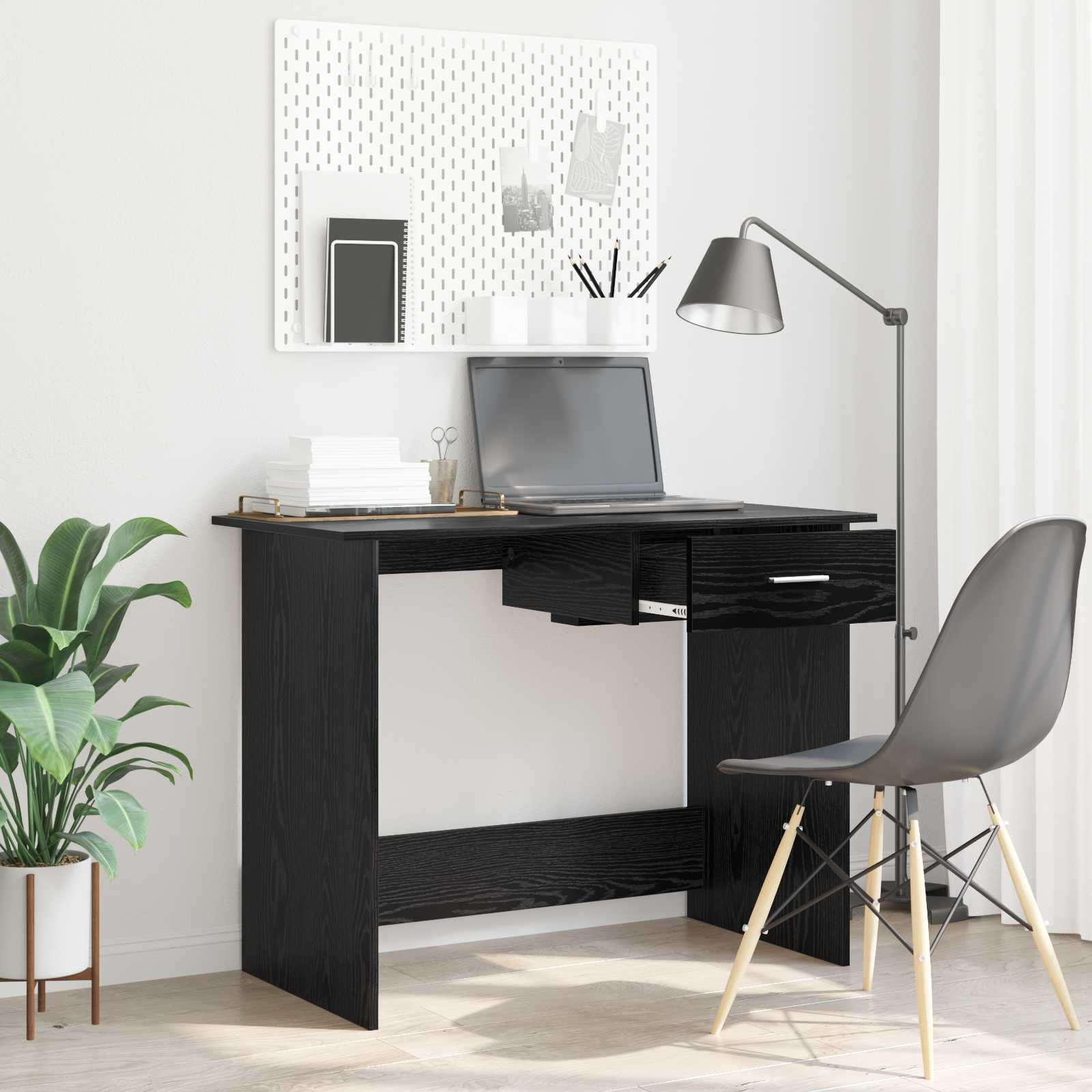 Desk with drawer Artisan oak 100 x 50 x 76 cm
