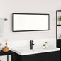 Sonoma Grey Mirror 90 x 8.5 x 37 cm Engineered Wood