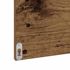 Juego de muebles de baño con cajón 2 pcs Madera Vieja