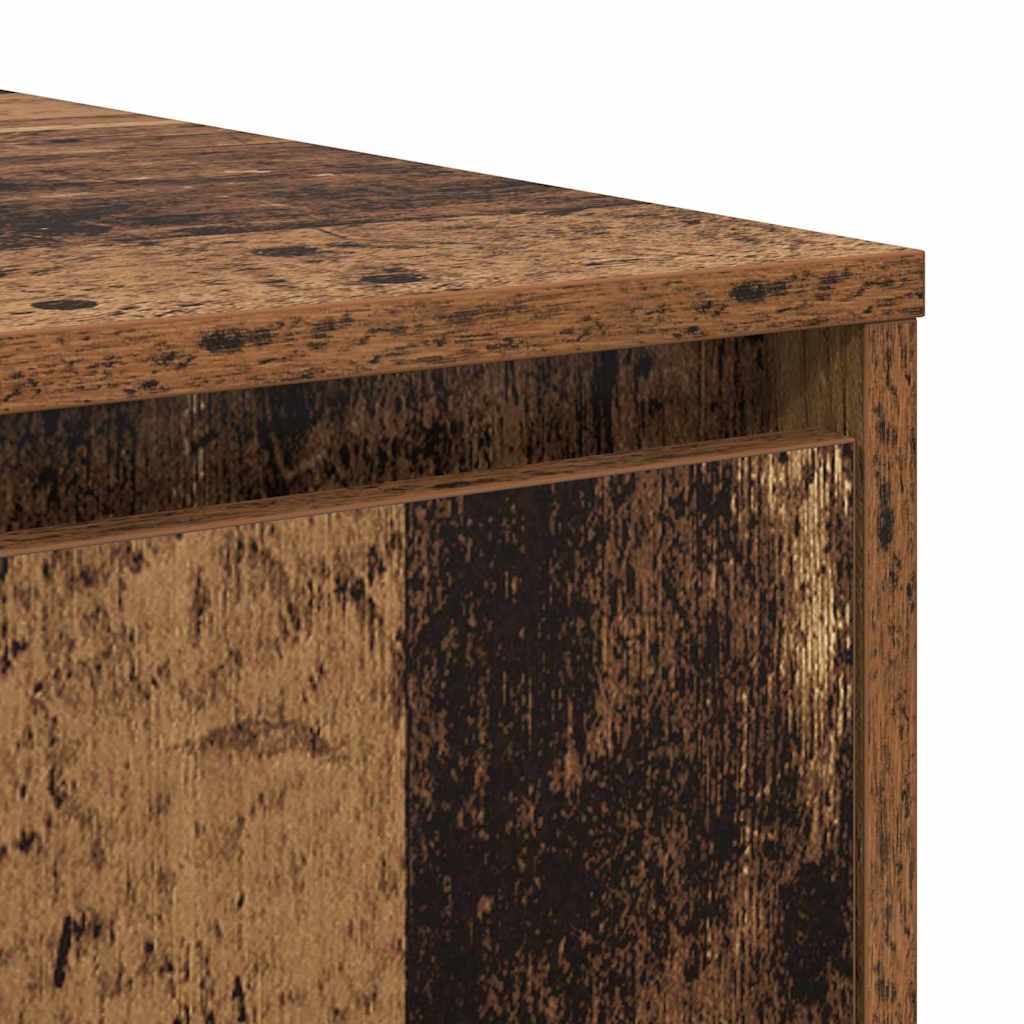 Mesa de Café con cajón Madera antigua 80 x 80 x 31 cm