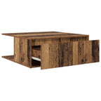 Mesa de Café con cajón Madera antigua 80 x 80 x 31 cm