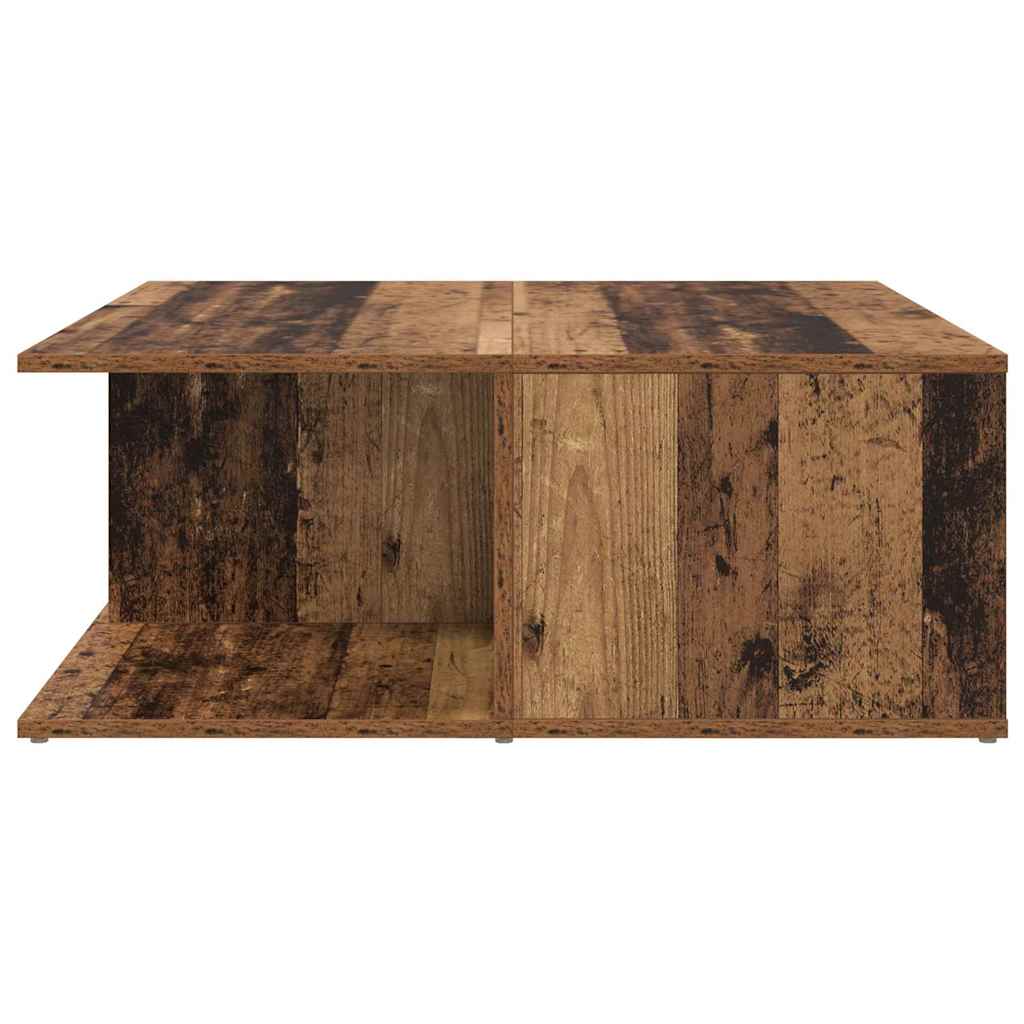 Mesa de Café con cajón Madera antigua 80 x 80 x 31 cm