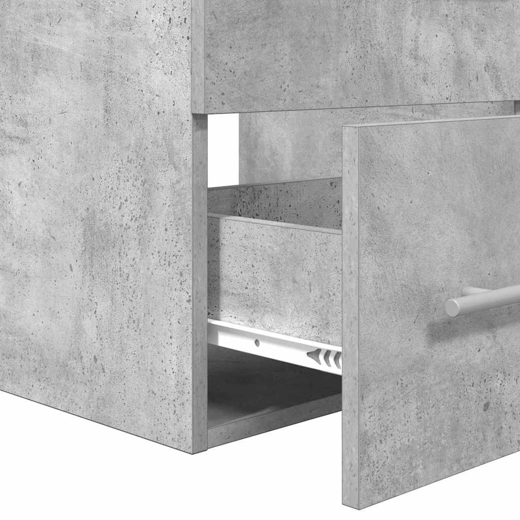 Juego de muebles de baño con cajón Gris 41 x 38,5 x 48 cm