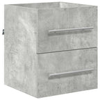 Juego de muebles de baño con cajón Gris 41 x 38,5 x 48 cm