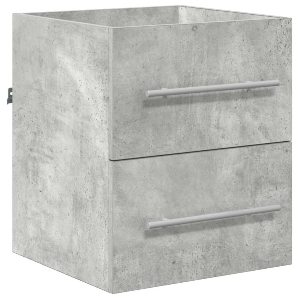 Juego de muebles de baño con cajón Gris 41 x 38,5 x 48 cm