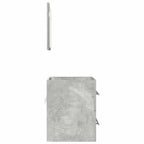 Juego de muebles de baño con cajón Gris 41 x 38,5 x 48 cm