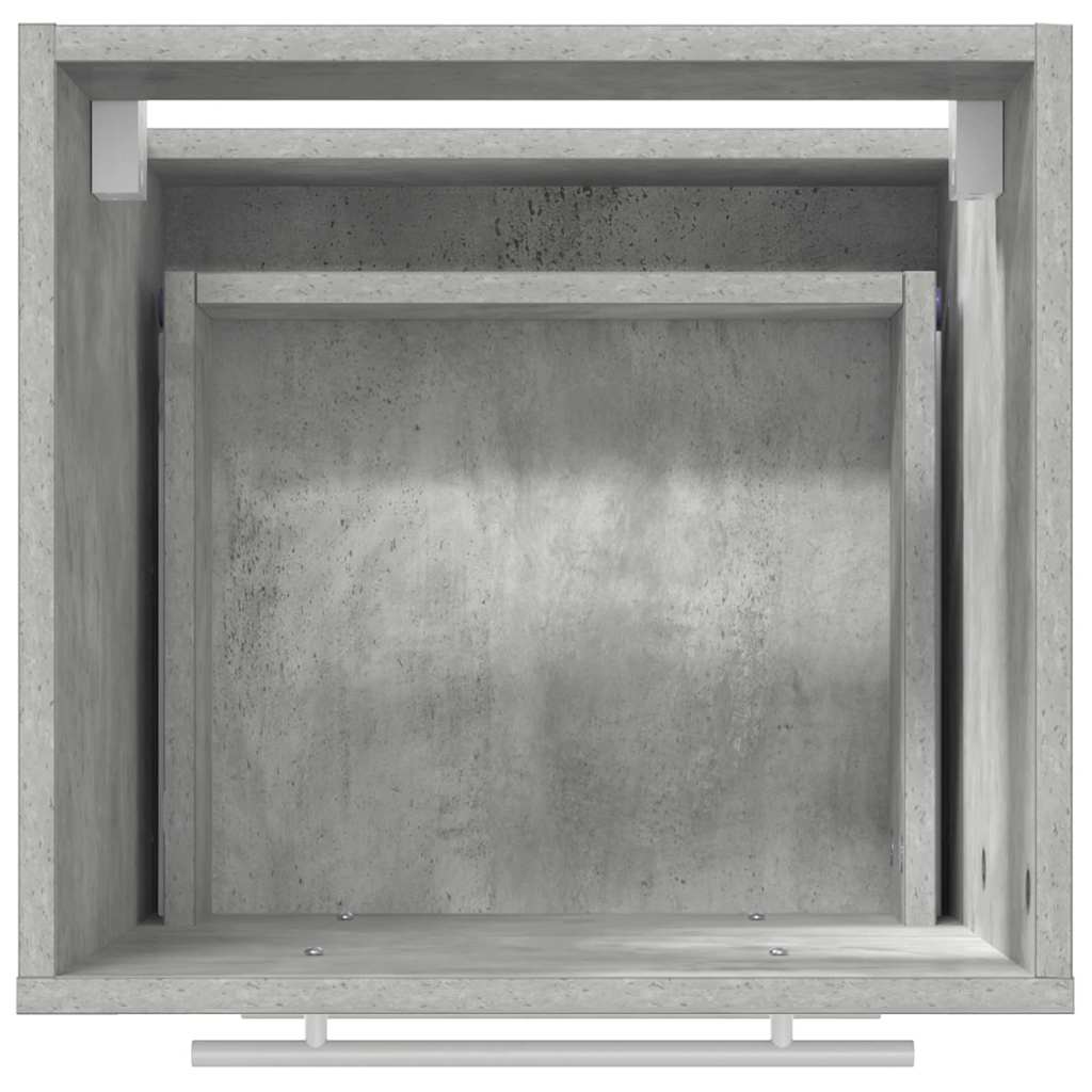 Juego de muebles de baño con cajón Gris 41 x 38,5 x 48 cm