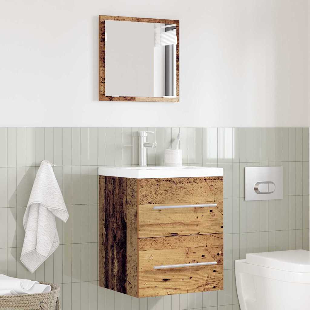 Juego de muebles de baño con cajón Marrón 41 x 38,5 x 48 cm