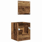 Juego de muebles de baño con cajón Marrón 41 x 38,5 x 48 cm