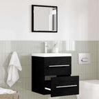 Juego de muebles de baño con cajón Marrón 41 x 38,5 x 48 cm