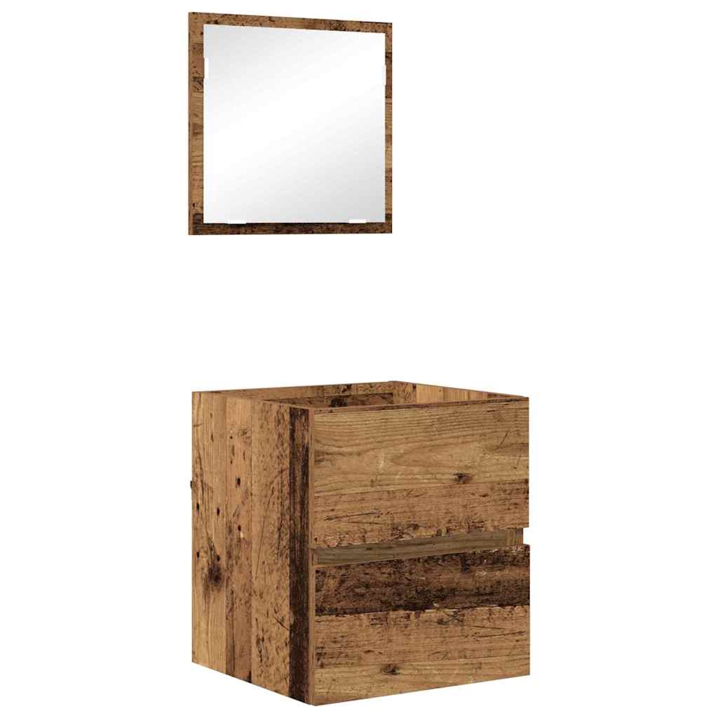 Mueble de Cuarto de Baño Madera envejecida 41 x 38,5 x 45 cm