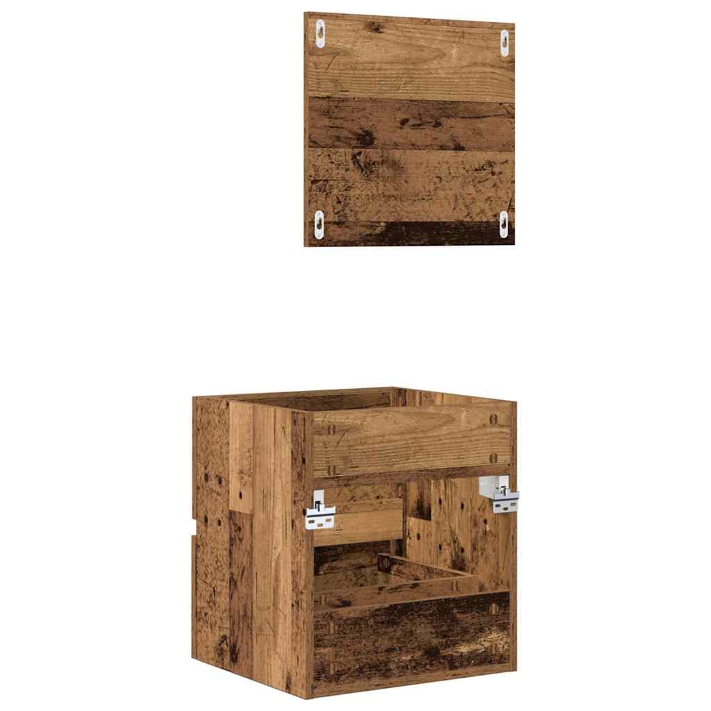 Mueble de Cuarto de Baño Madera envejecida 41 x 38,5 x 45 cm