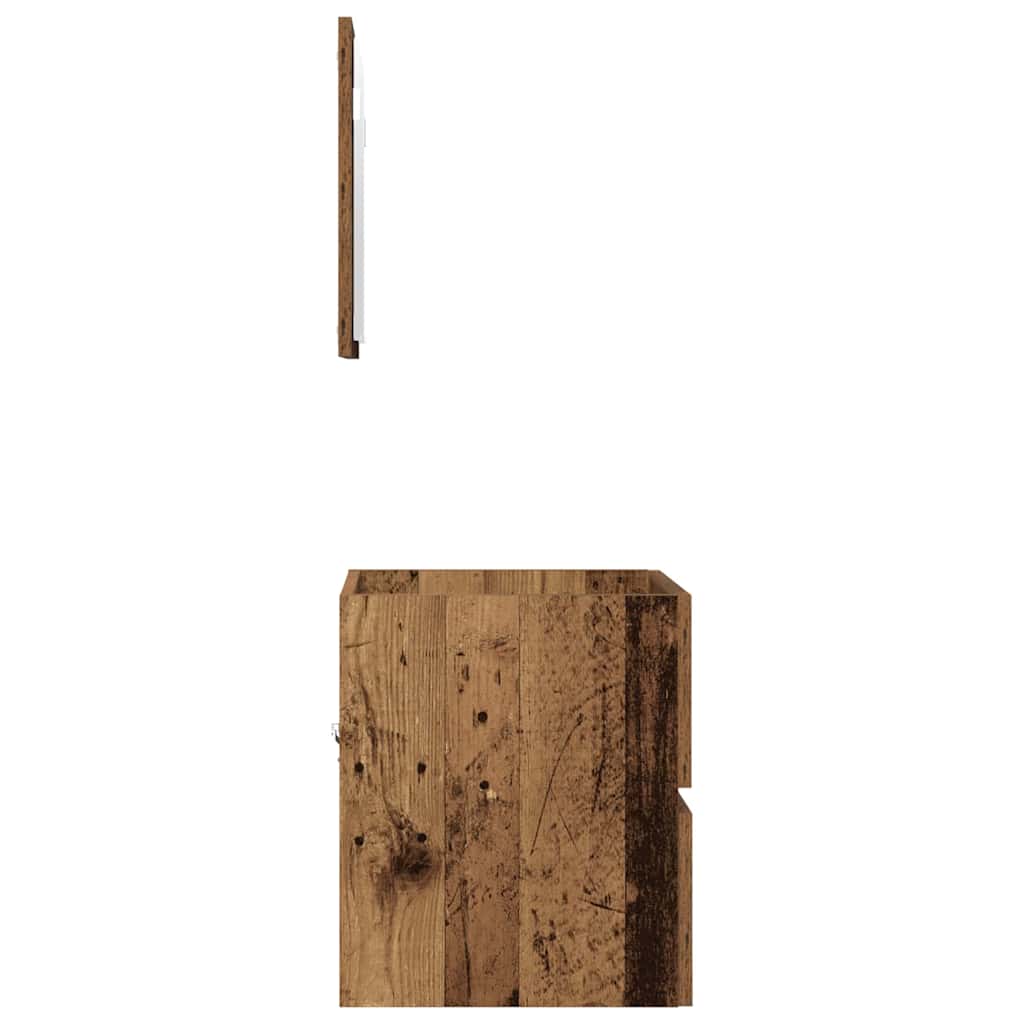 Mueble de Cuarto de Baño Madera envejecida 41 x 38,5 x 45 cm