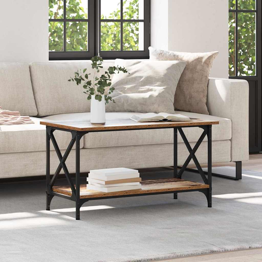 Mesa de Café Madera vieja 80 x 45 x 45.5 cm