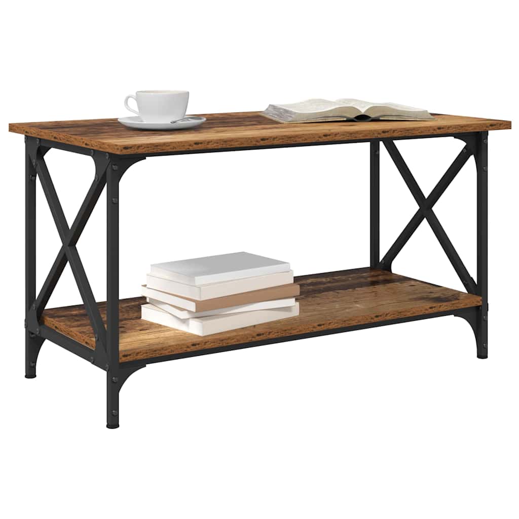 Mesa de Café Madera vieja 80 x 45 x 45.5 cm