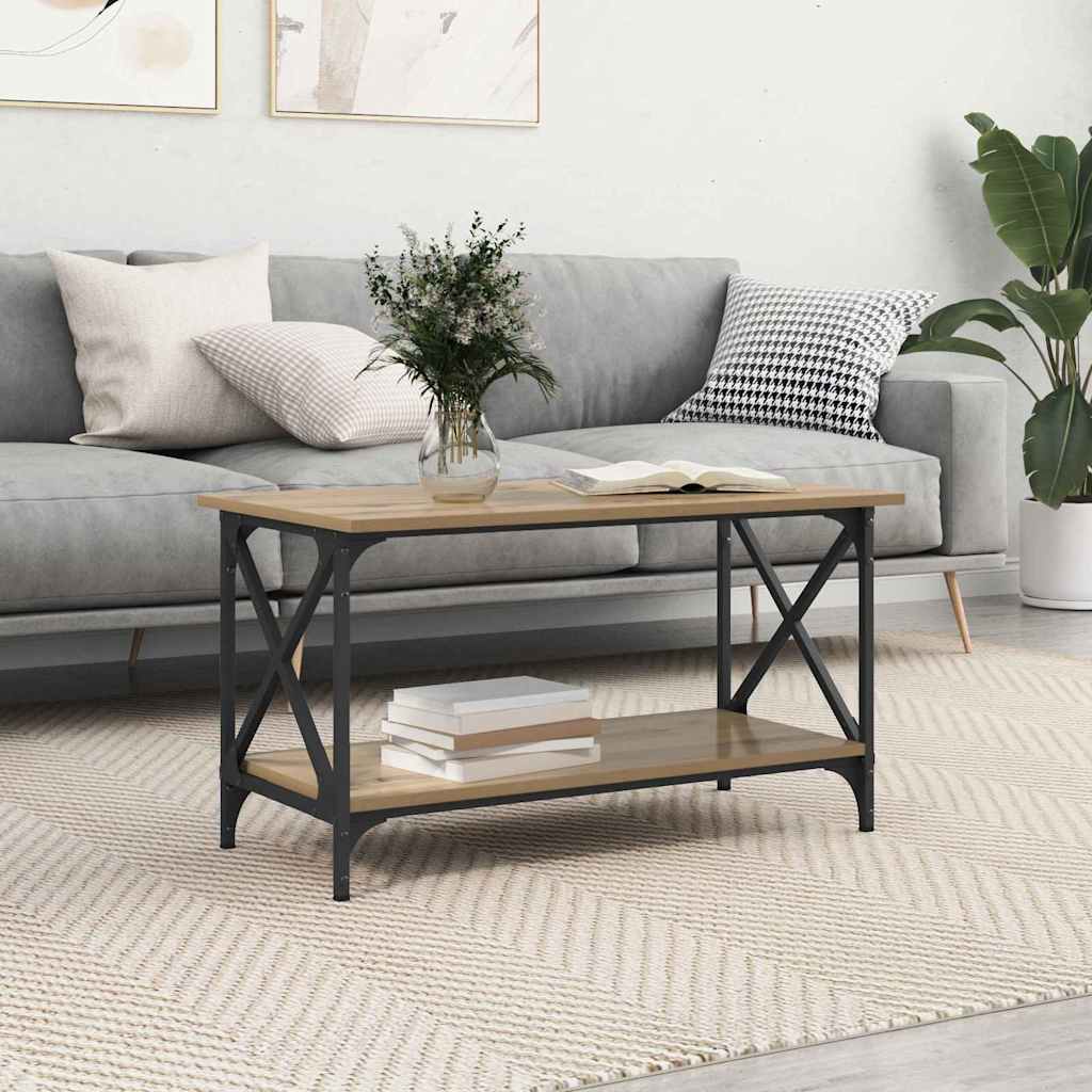 Mesa de Café Roble artisan 80 x 45 x 45.5 cm