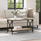 Mesa de Café Roble artisan 80 x 45 x 45.5 cm