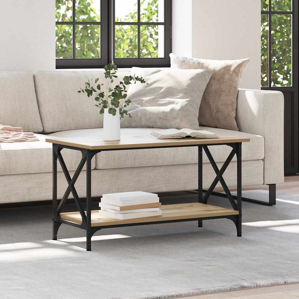 Mesa de Café Roble artisan 80 x 45 x 45.5 cm