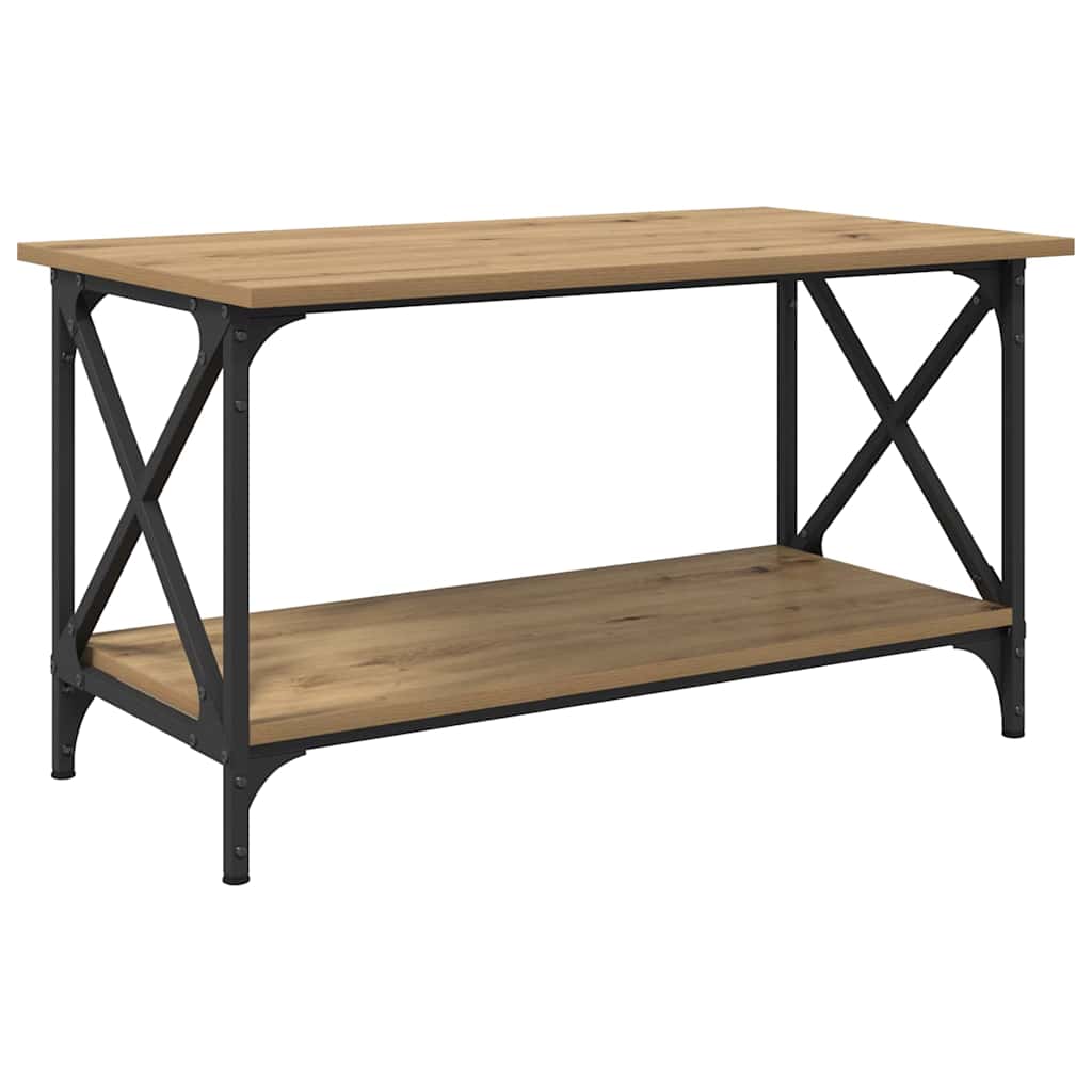 Mesa de Café Roble artisan 80 x 45 x 45.5 cm