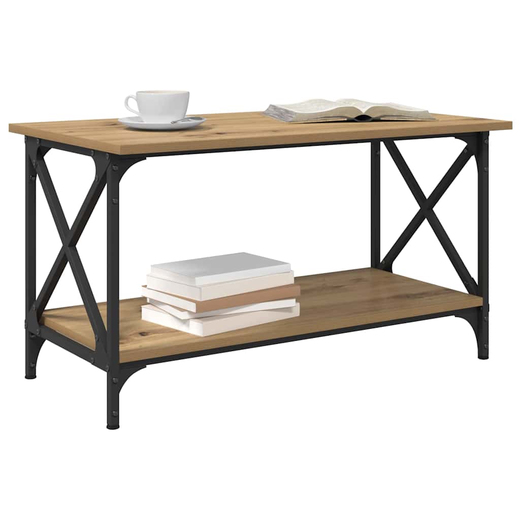 Mesa de Café Roble artisan 80 x 45 x 45.5 cm