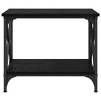 Mesa lateral Roble Negro 55 x 38 x 45 cm Madera de ingeniería