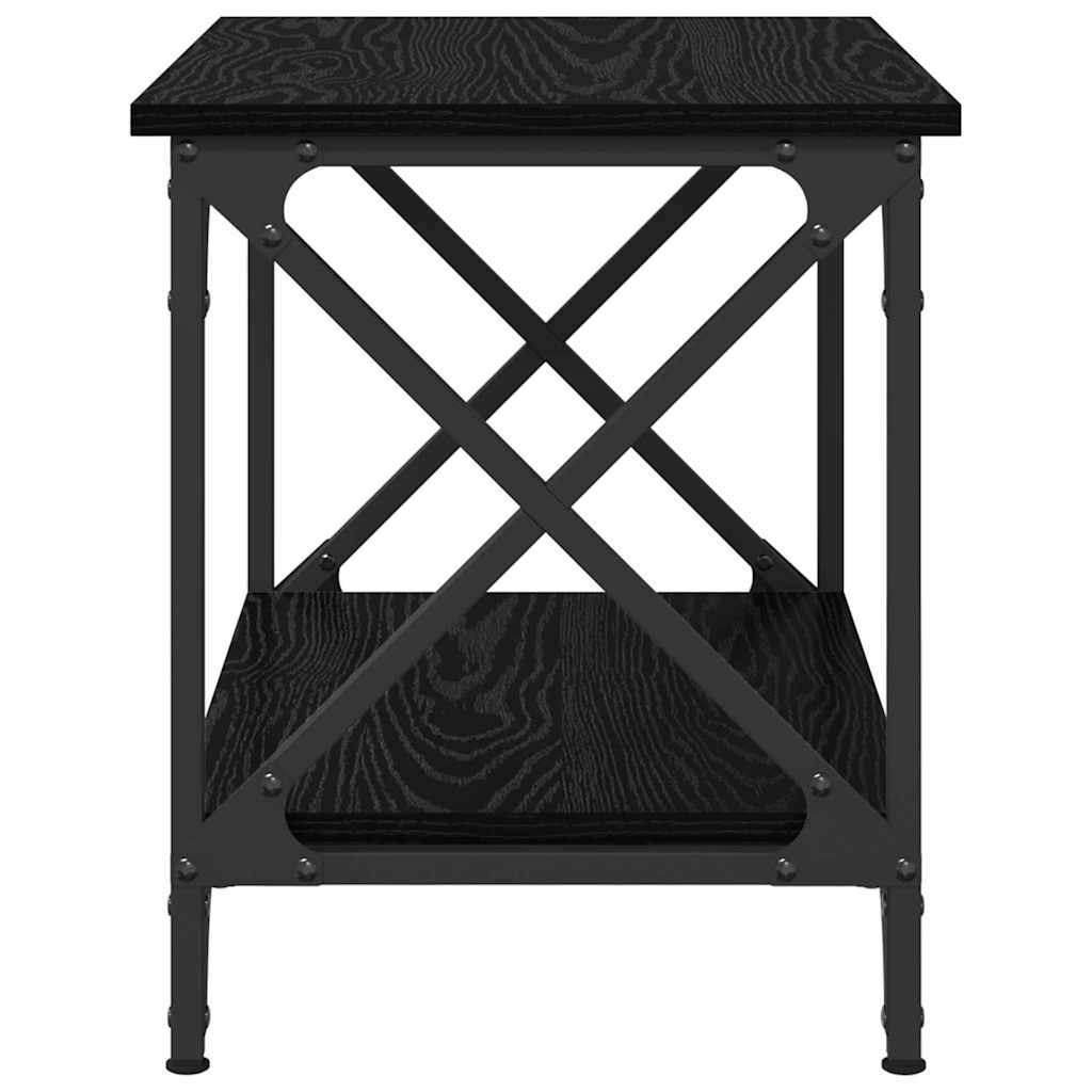 Mesa lateral Roble Negro 55 x 38 x 45 cm Madera de ingeniería