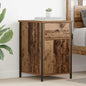 Armario de Noche con cajón 2 pcs Madera vieja 40 x 42 x 60 cm