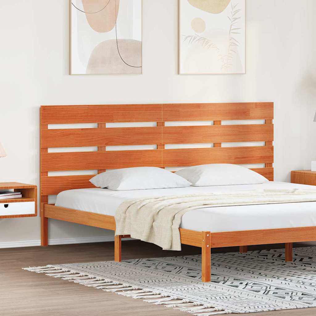 Cabecero Marrón 140,5 x 3 x 80 cm Madera de pino macizo