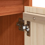 Aparador Marrón cera 70 x 34 x 80 cm Madera de pino macizo