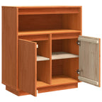 Aparador Marrón cera 70 x 34 x 80 cm Madera de pino macizo