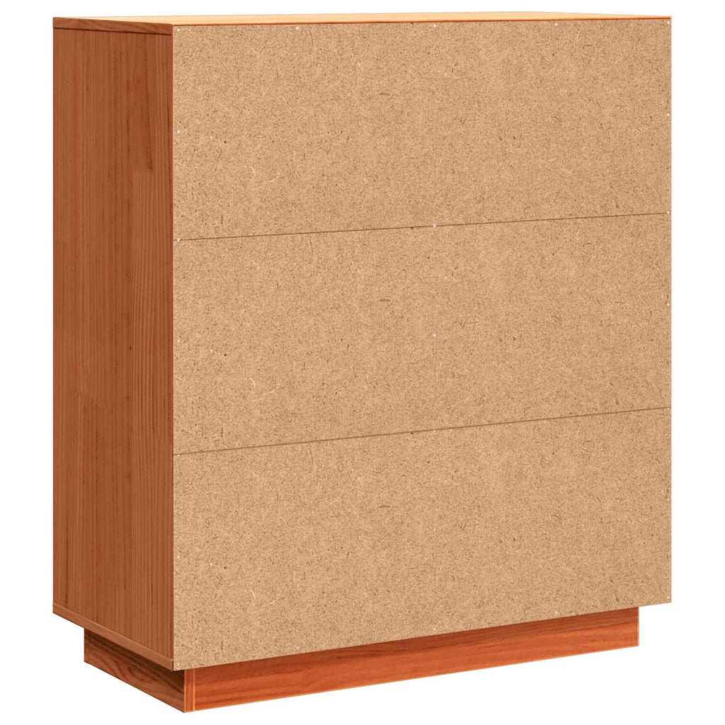 Aparador Marrón cera 70 x 34 x 80 cm Madera de pino macizo