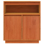 Aparador Marrón cera 70 x 34 x 80 cm Madera de pino macizo